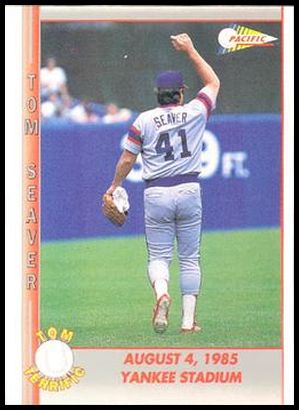 109 Tom Seaver (August 4, 1985 Yankee Stadium)